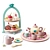 Charming Birdie Tea Set 3D model small image 1
