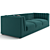 Luxury Trussardi Casa Relief Sofa 3D model small image 2