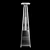 Propane Pyramid Patio Heater: 42,000 BTU 3D model small image 3