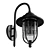 Black Fisherman Outdoor Wall Lantern 3D model small image 4