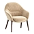 Modern Leather Armchair Remus 3D model small image 1