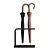 Heavy Duty Iron Umbrella Stand 3D model small image 2