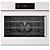 Bosch Single Wall Oven, Silver-Black 3D model small image 2