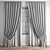 Premium Polygonal Curtain Model 3D model small image 6