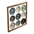 Farmhouse Style Metal Plates Wall Art 3D model small image 5