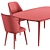 Elegant Konyshev Dining Set 3D model small image 6