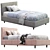 Paco Modern Single Bed Design 3D model small image 2