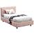 Paco Modern Single Bed Design 3D model small image 1