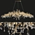 Luxury Serip Necklace Pendant Lamp 3D model small image 2