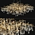 Luxury Serip Necklace Pendant Lamp 3D model small image 4