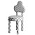 Agatha 09 Oak Dining Chair 3D model small image 3