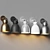 Modern Katie Wall Sconce Fixture 3D model small image 4