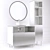 Elegant Bathroom Furniture Set 3D model small image 5