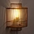 Handcrafted Natural Rattan Lampshade 3D model small image 3