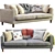 Modern Karlstad Sofa by Ikea 3D model small image 3