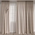 Luxury Curtain Model for 3D 3D model small image 1