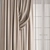 Luxury Curtain Model for 3D 3D model small image 2