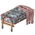 Etro Woodstock Ottoman: Luxury Home Interiors 3D model small image 4