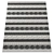 Tassel Diamond Hand Woven Rug 3D model small image 2