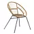 Rattan Chair Maisons Du Monde 3D model small image 1