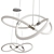 Circular LED Pendant Light Catania 3D model small image 1