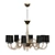 Elegant Cascade Chandelier – COLE 3D model small image 1