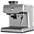 Espresso Machine Trio Set 3D model small image 2