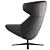 Contemporary Porto Chair Design 3D model small image 5