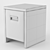 Slim Como/Veda Nightstand 3D model small image 3