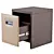 Slim Como/Veda Nightstand 3D model small image 4