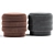 Luxury Ribbed Ottoman Poufs 3D model small image 2