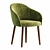 Lili Designer Dining Chair Home 3D model small image 1