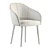 Lili Designer Dining Chair Home 3D model small image 3