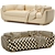 Since there is no description provided in Russian, the title for the "Moro sofa" could be:
Cozy Modern Moro Sofa 3D model small image 3