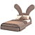 Bunny Bed 02 3D Model 3D model small image 2