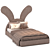 Bunny Bed 02 3D Model 3D model small image 3