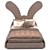 Bunny Bed 02 3D Model 3D model small image 4