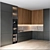  Modern Kitchen Setup with Miele & Brizo 3D model small image 1