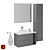 Ikea Godmorgon Bathroom Furniture Set 3D model small image 1