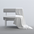 Vray Rendered Rest Lounge Chair 3D model small image 5