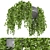 Metal Box Indoor Hanging Plants 3D model small image 2