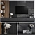 High-Quality TV Wall 14 3D model small image 1