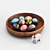 Folklore Easter Eggs Set 3D model small image 1