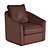 Bernhardt Astoria Swivel Chair 3D model small image 4