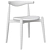 Hans J. Wegner CH20 Chair 3D model small image 5