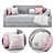 Hoff Fly Kids Sofa Bed 3D model small image 1