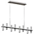 Sculptural LED Linear Suspension Light 3D model small image 3