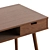 Modern Darian Desk with Storage 3D model small image 5