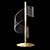 Curved LED Table Lamp 3D model small image 2