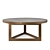 BENTLEY Decorative Table Metal Grained 3D model small image 1